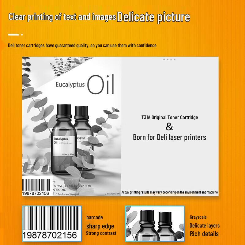 Deli Original T31A Black Toner Cartridge