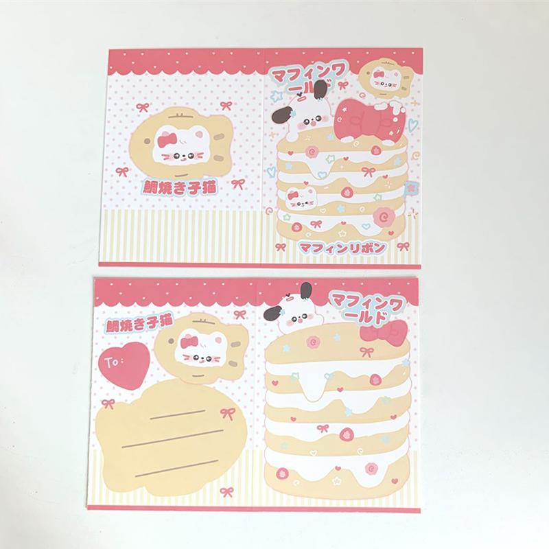 10 шт. корейские милые Kpop 3-дюймовые фотокарточки с обратной стороной, складные держатели для карт, фиксирующие декоративную бумажную доску, упаковочный материал своими руками