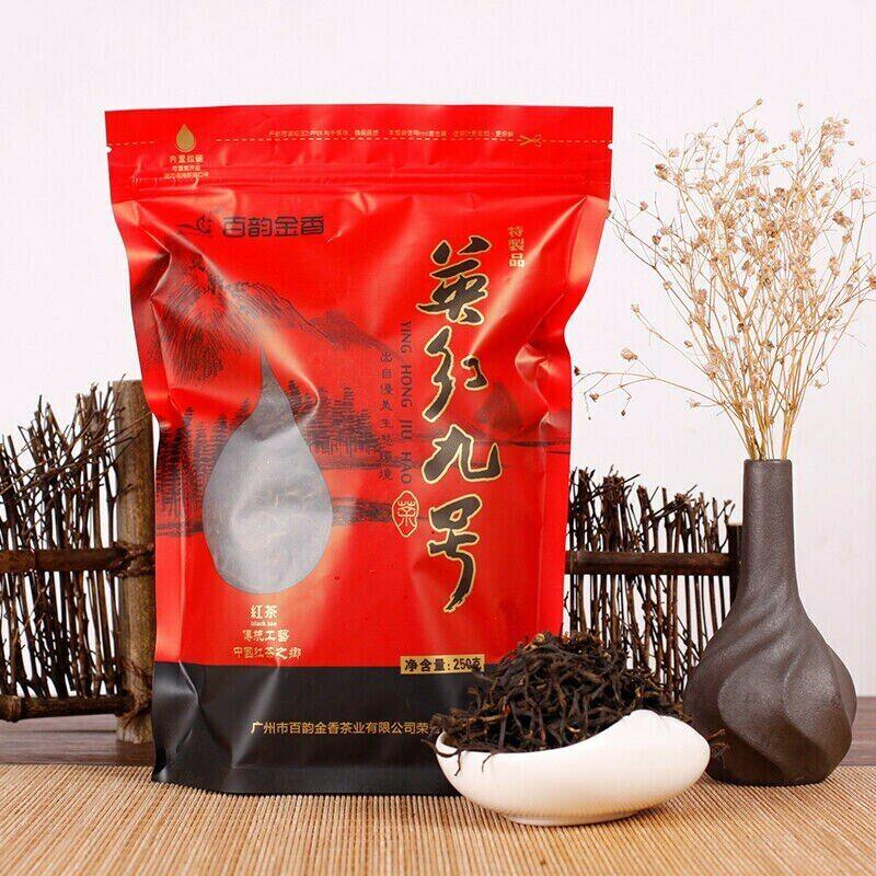 Черный чай Guangdong Gongfu Ying De Ying Hong No.9 Чай Yingde Китай Красный чай 250г