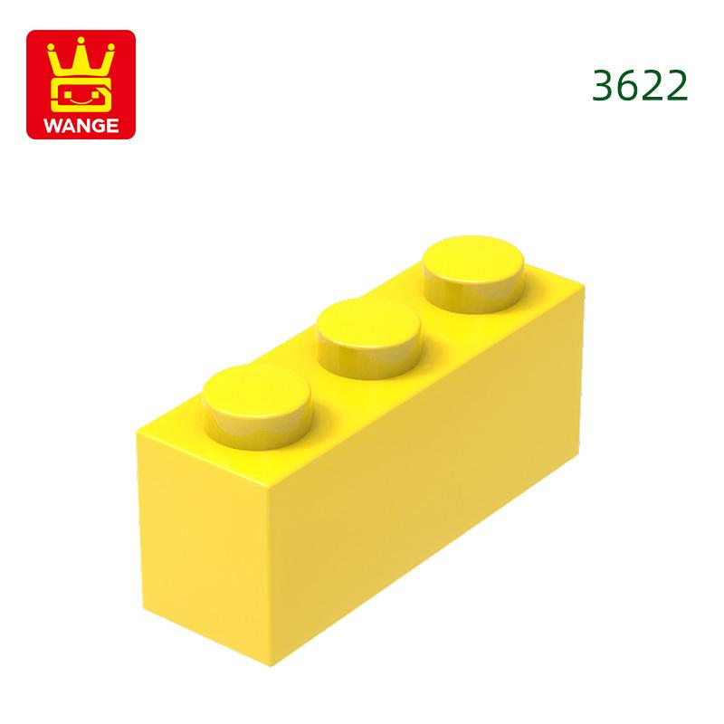 Нетоксичный 85 шт./лот 3622 1x3 точки Строительный блок Moc Классические аксессуары Совместим с Кирпич Детские игрушки Подарочная коробка