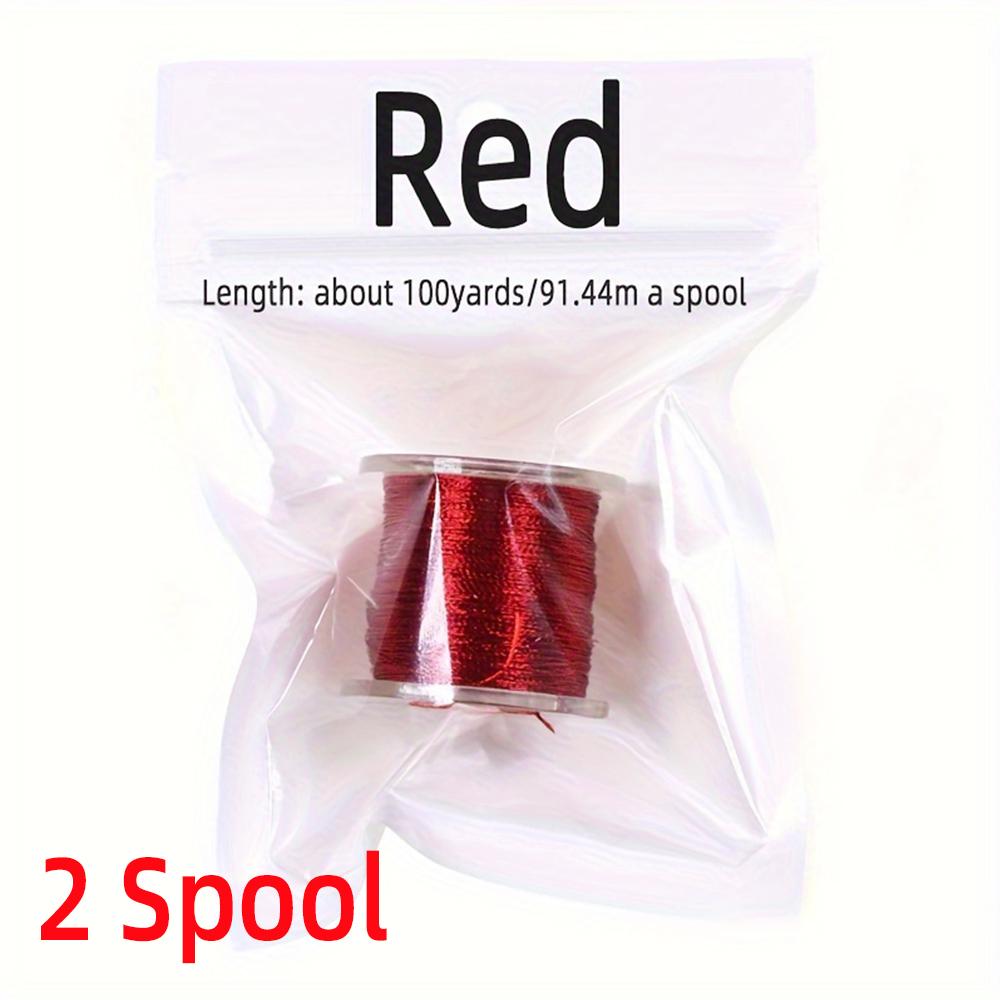 2 катушки для удочки, металлическая нить, направляющее кольцо, фиксирующая леска, нейлоновые волокна, джиг-крючок, связывающий стержень, ремонтная леска