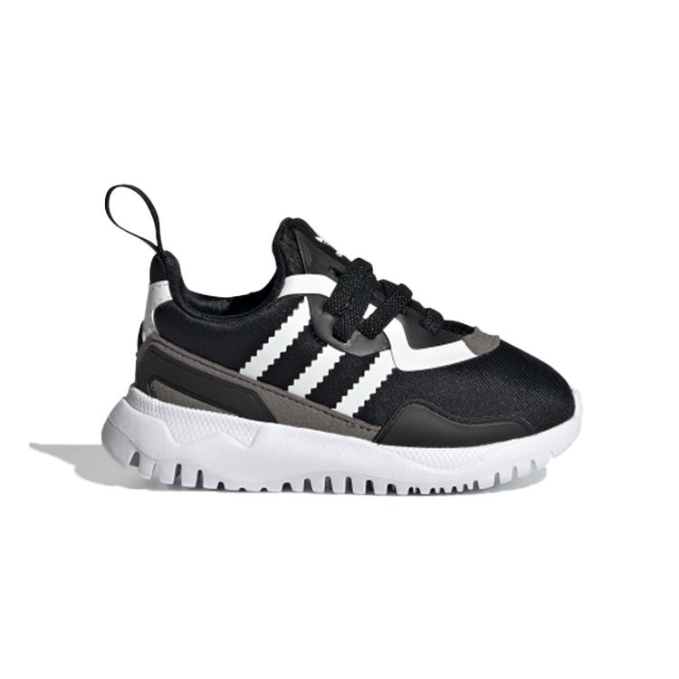 Adidas Originals Flex Collection Breathable Low top Toddler Shoes Black White Gray Infant And Toddler FX5327