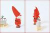 Christmas Wooden Doll Pulling a Sleigh [NORDIKA Nisse] (Santa / NRD120060)