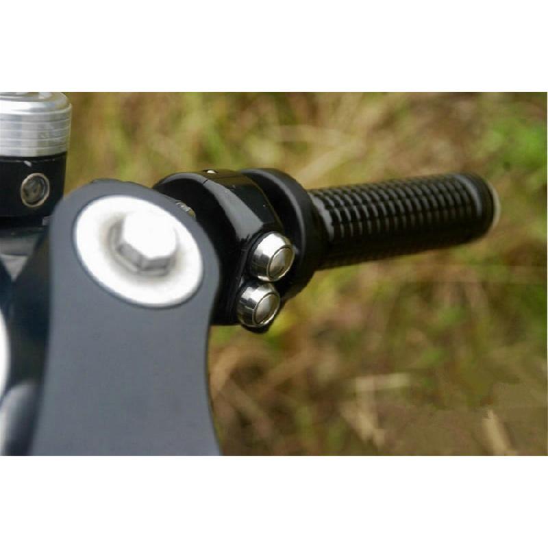 2 шт. CNC 3 в 1 Мгновенный переключатель Кнопки на руле Переключатель Мотоцикл Кафе Рейсер