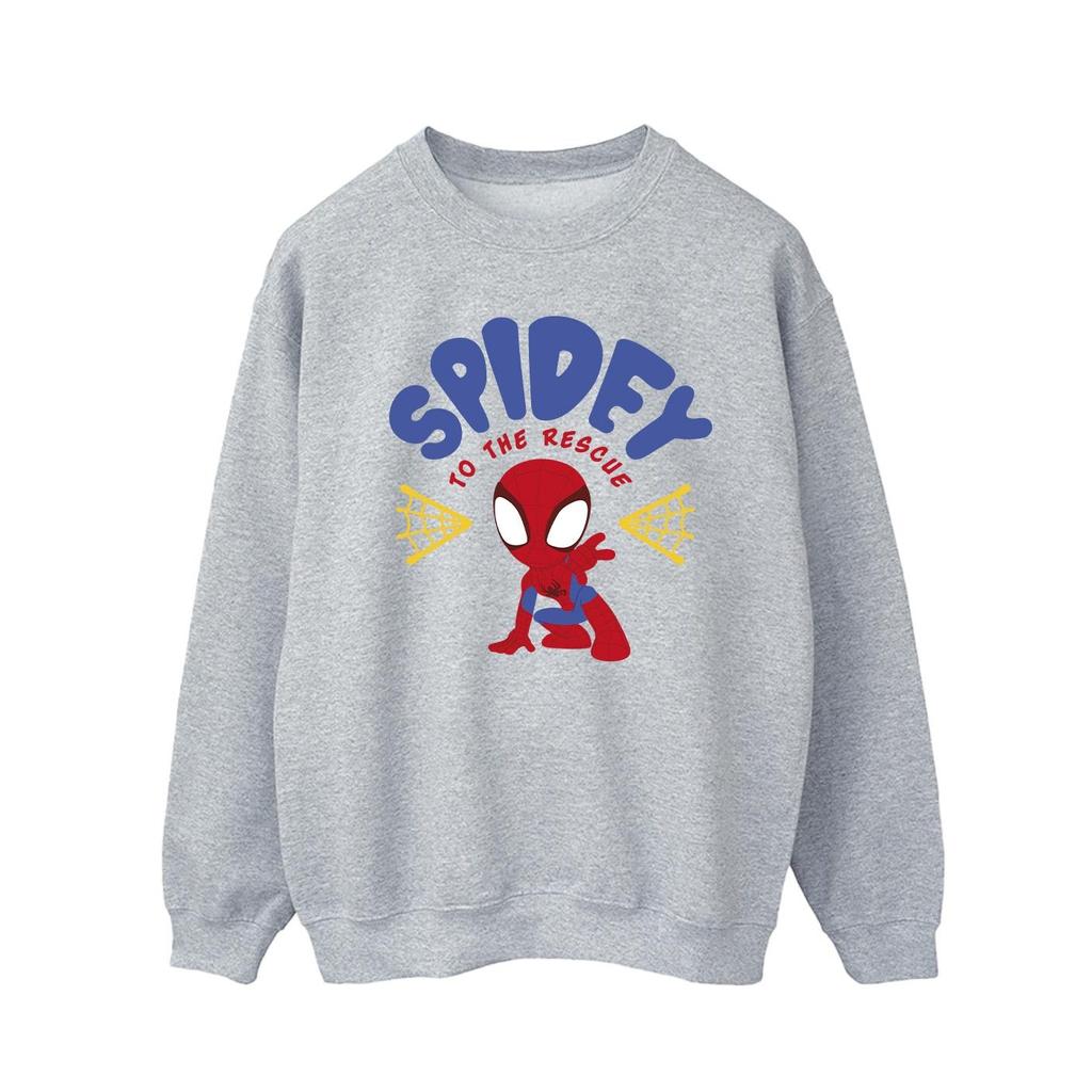Marvel Mens Spidey And His Amazing Friends Rescue Sweatshirt