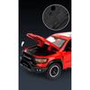 1/32 Dodge RAM MAMMOTH пикап игрушечная машинка миниатюрная литая металлическая модель внедорожника инерционный механизм со звуком и светом коллекция подарок мальчику