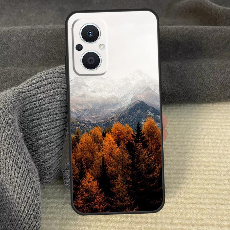 Чехол с осенними листьями для OPPO Reno 13 12 F 11 11F 8T 7 8 10 Pro OPPO Find X6 X8 Pro X3 X5 Lite