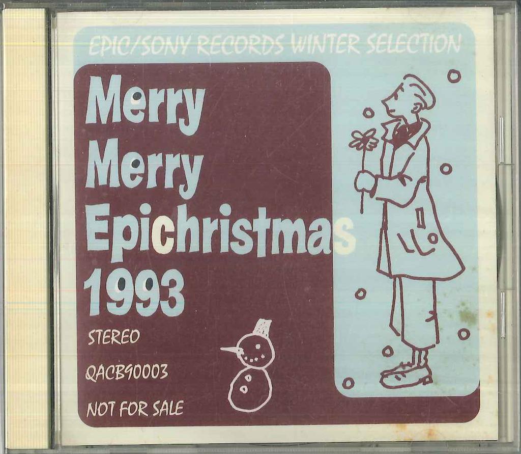CD VARIOUS - Merry Merry Epichristmas 1993 QACB90003 EPIC SONY Japan Pop Used