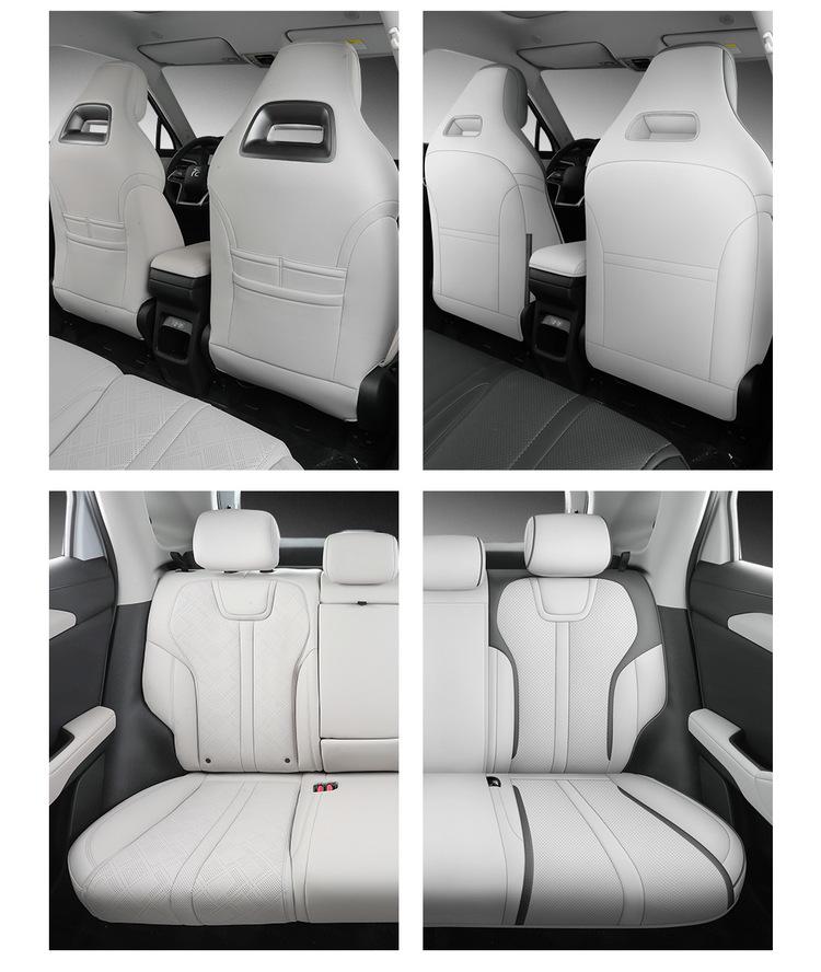 BYD Yuan UP Leather Car Seat Covers for Five-Seater - All-Season Cushions