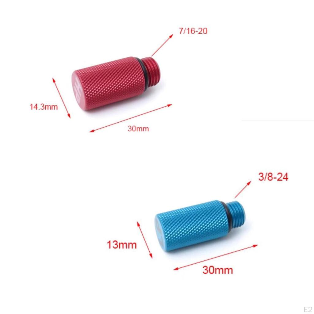 2x Diving Regulator Adapter Accessories First Stage Aluminum Parts Portable Supplies Low Pressure