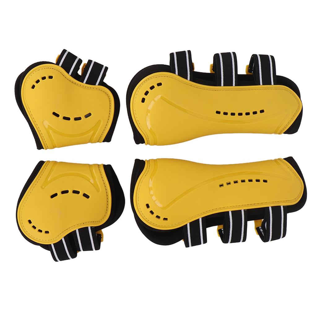 Horse Tendon Boots Fetlock Boots Open Front Breathable Adjustable Protective Horse Boots for