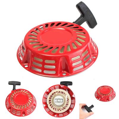 Новый стартер с возвратной пружиной в сборе для двигателя GX160 5,5 л.с. GX200 6,5 л.с. красного цвета