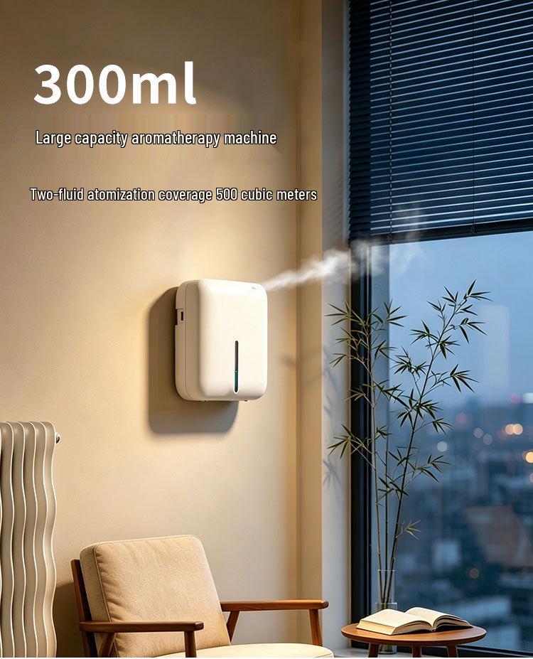 300ml Smart Aroma Diffuser - Large Capacity Commercial Fragrance Machine for Malls & Hotels, Plug-in Incense Burner