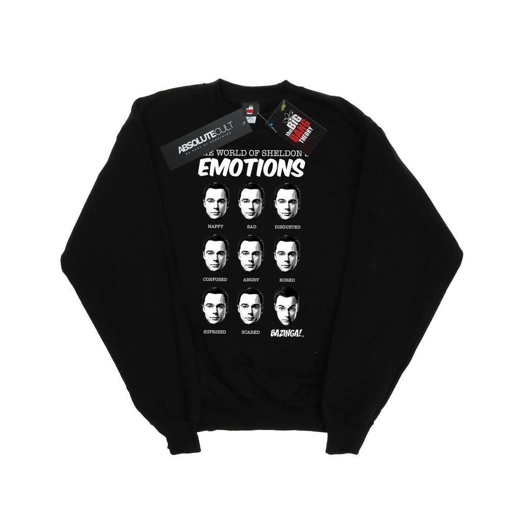 The Big Bang Theory Boys Sheldon Emotions Sweatshirt