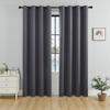Solid Colour Curtains Living Room Bedroom Full Blackout Sunscreen High Precision Perforated Blackout Modern Minimalist Curtains