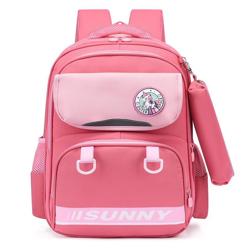 Cute Cartoon Kids Backpack With Large Capacity For Primary School Boys And Girls
