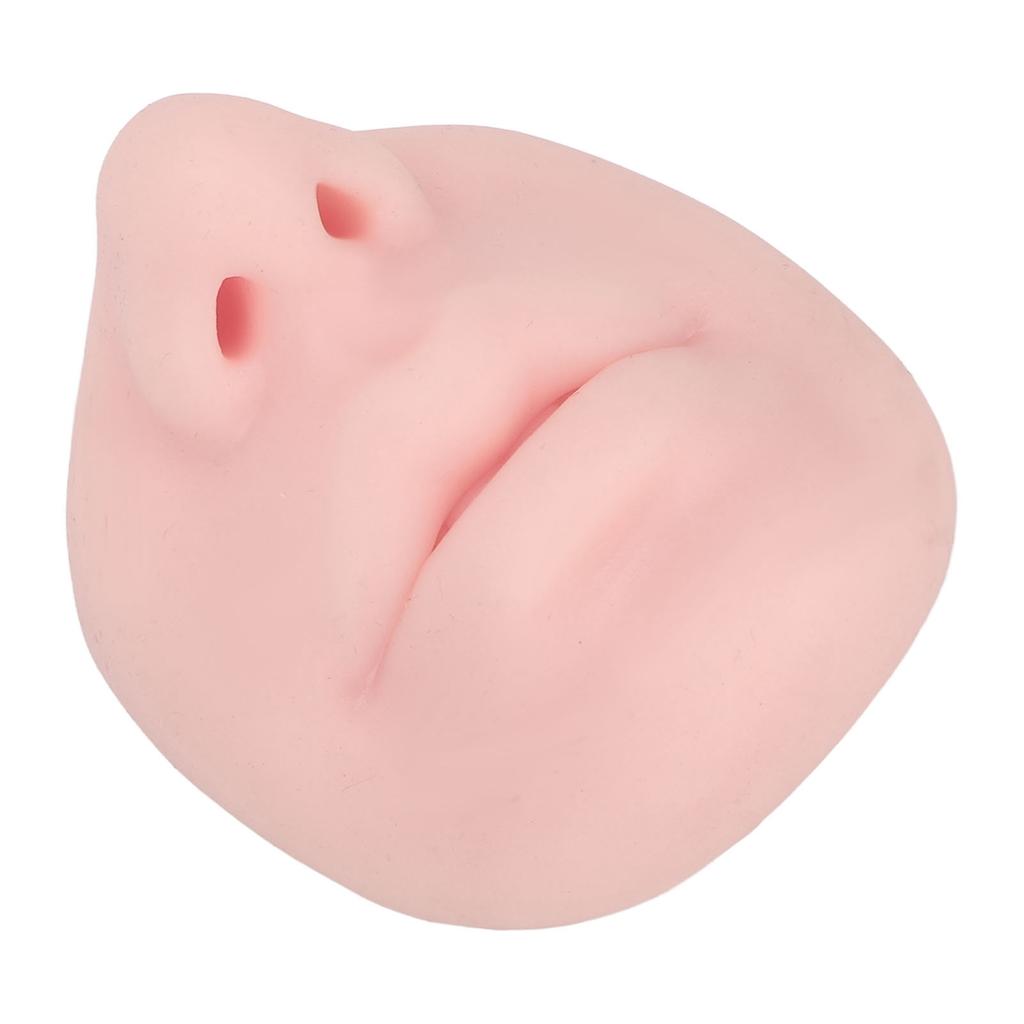 Силиконовая модель носа с ртом, гибкая, мягкая, имитация, многоразовые дисплеи для носа