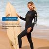 Women's 3MM Long Sleeve Wetsuit - Warm, Cold-Proof One-Piece for Snorkeling & Surfing; Sun & Jellyfish Protection Suit