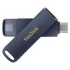 Sandisk iXpand Phone Drive USB Flash Drive 256GB Metallic Sky