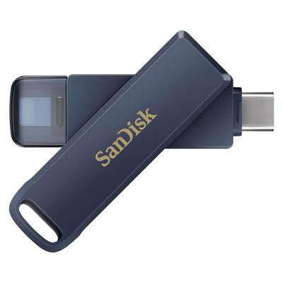 Sandisk iXpand Phone Drive USB Flash Drive 256GB Metallic Sky