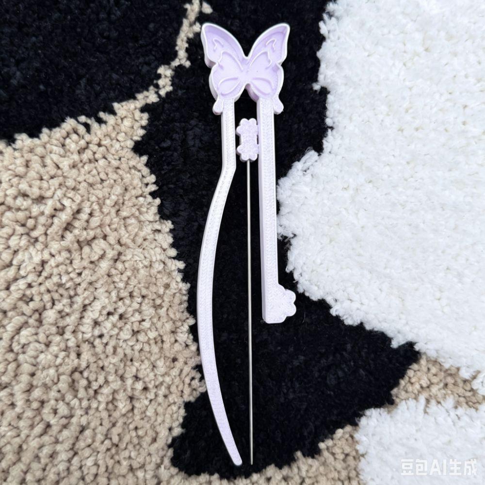 Single/Double Needle Fuse Bead Pen Long Smooth-Tip Collage Fuse Needle Bean Splicing Tool