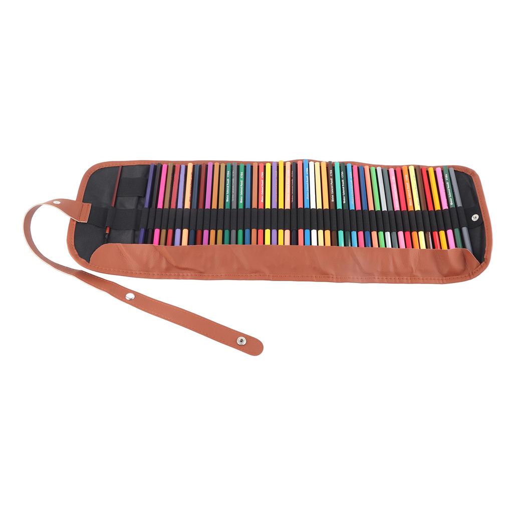 Colored Pencils 48 Colors Hexagonal Pen Holder Professional Coloring Pencils for Sketching Color Illustration