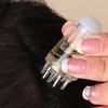 Sensitive Scalp Friendly Applicator Comb Liquid Oil Guiding Massager for Gentle Home Hair Growth Care