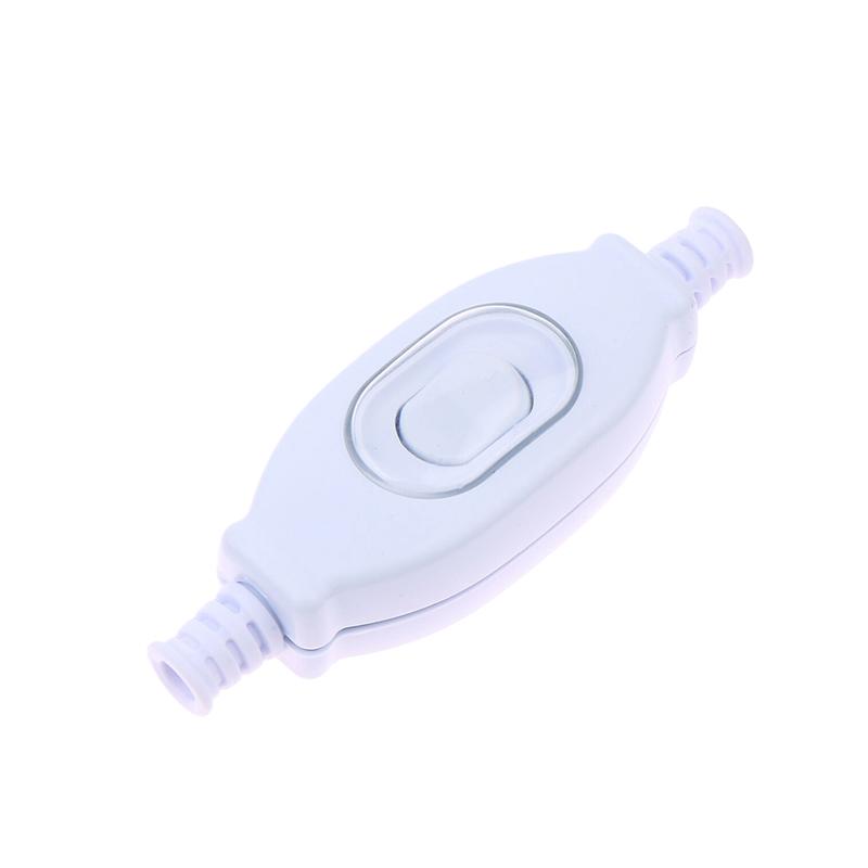 1 шт. Водонепроницаемый встроенный выключатель, выключатель, круглый провод, серебряный контакт, двойной выключатель, пылезащитный выключатель 3A 250V