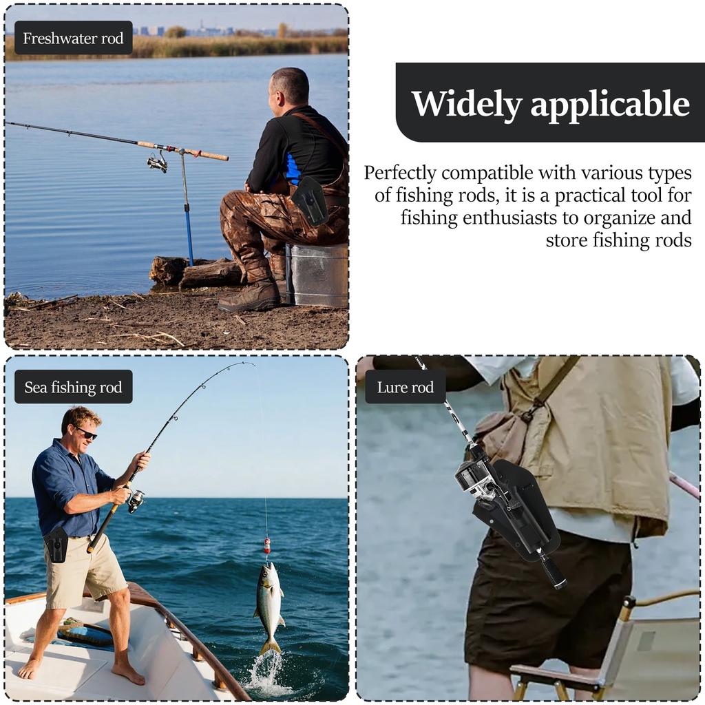 Набедренные кобуры для удилищ со скольжением, держатель для удилища для рыбалки «свободные руки», быстросъемный держатель для удилища для рыбалки вброд, с берега