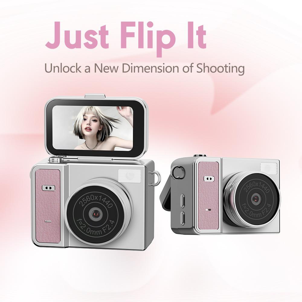 Retro Mini HD Camera for Students - Portable, Trendy, and Ideal for Parties and Travel