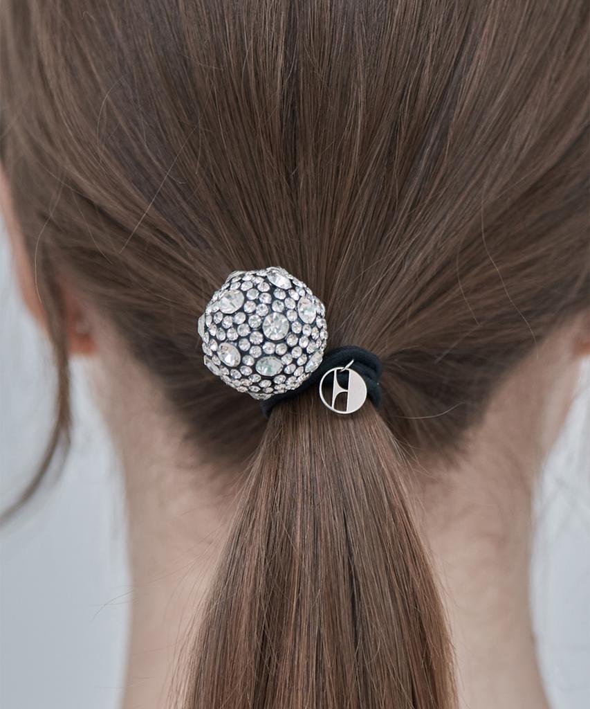 Ellejewelry Блестящая Резинка для Волос с Бусинами Elsc011