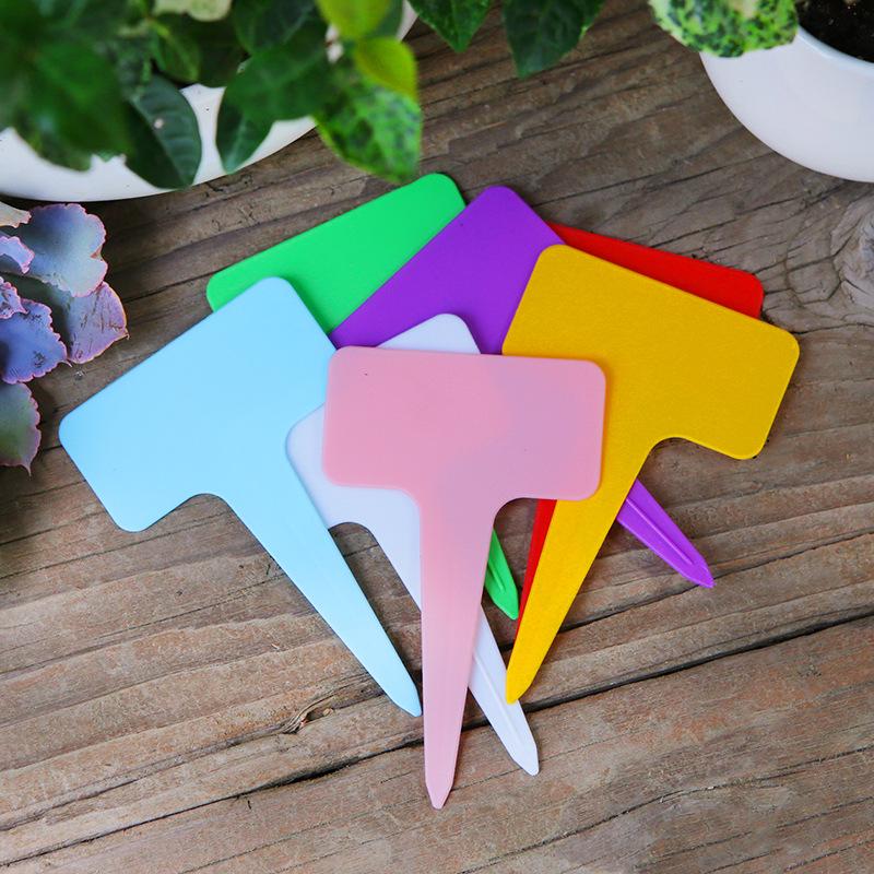 Разноцветные Садовые Бирки для Растений (Пишущие) для Суккулентов и Цветов