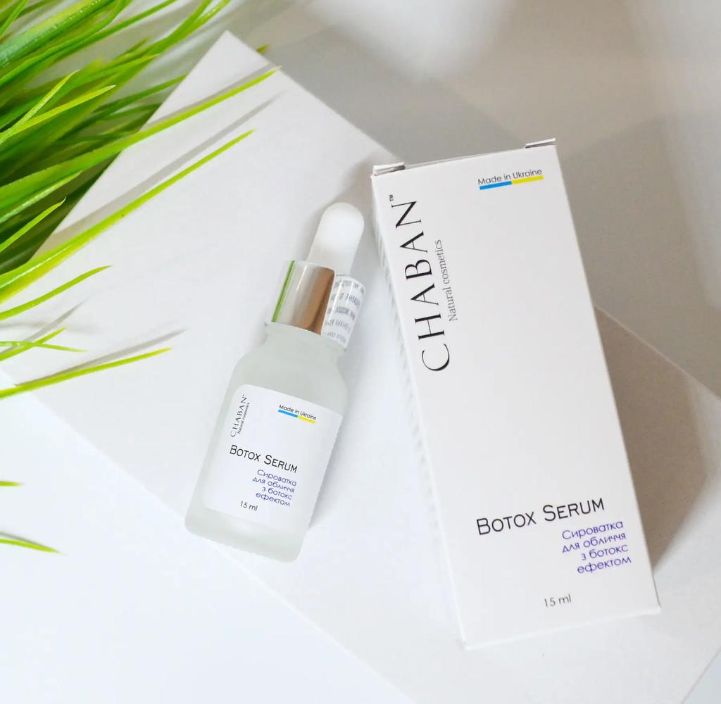 Face Serum with Botox Effect Chaban 15 Ml
