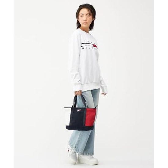 Tommy Hilfiger Эксклюзив онлайн Маленькая холщовая сумка-тоут 69J2863