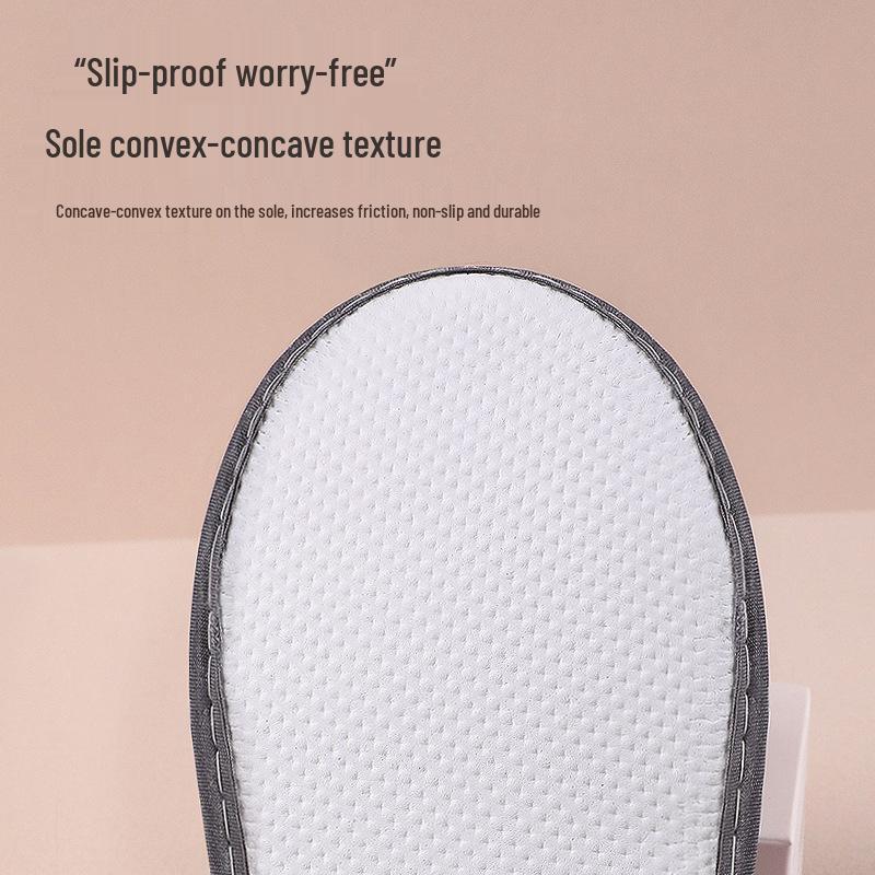 Unisex Portable Folding Travel Slippers - Home & Hotel Essentials