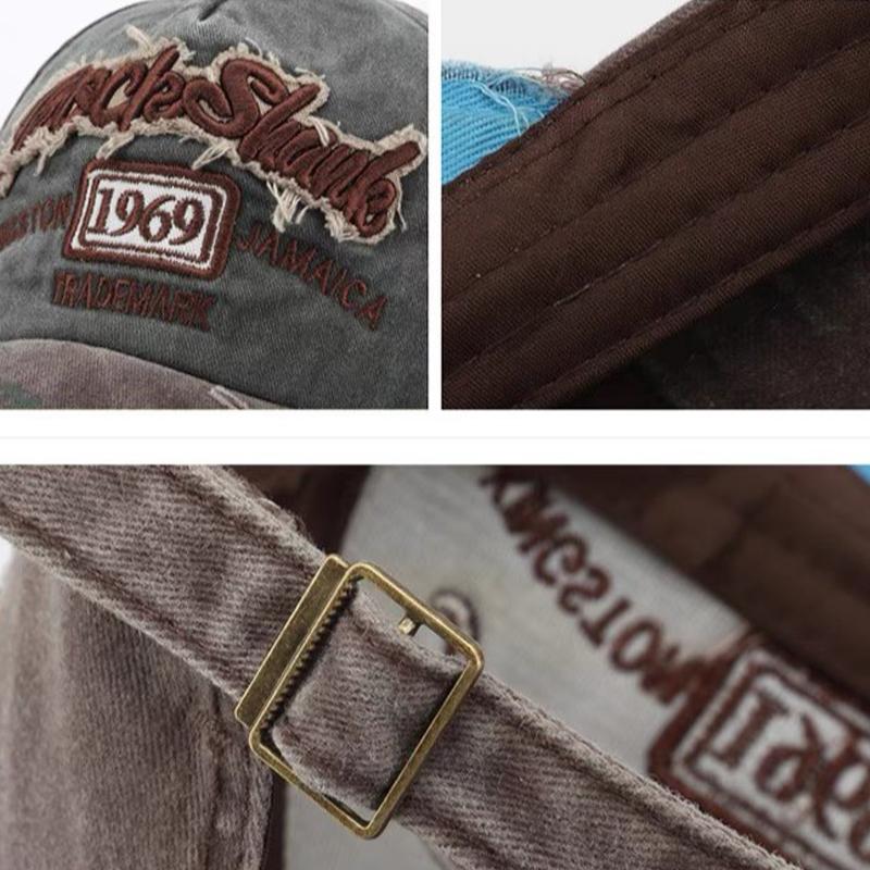 Бейсболка Able Worn Out с потертыми краями, солнцезащитная шляпа Ground Edge