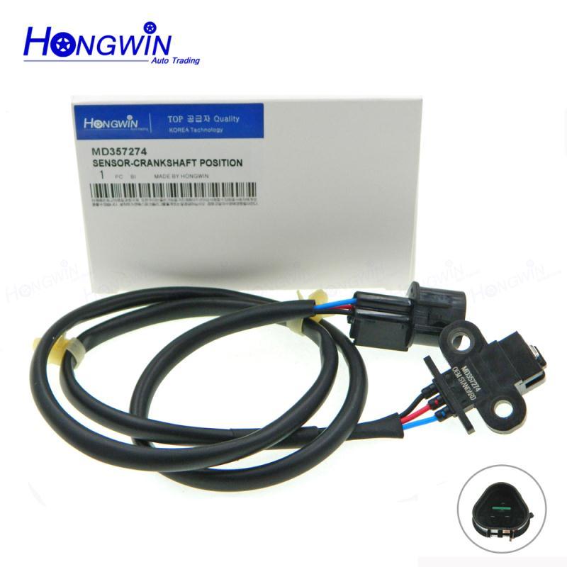 New Crankshaft Position Sensor For 2001-2006 Mitsubishi Montero 3.5L 3.8L V6 MD357274 MD187066 J005T25099 PC542 5S1932 SU6423
