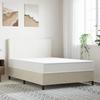 VidaXL Matelas à ressorts ensachés dureté moyenne 140x190 cm 372841