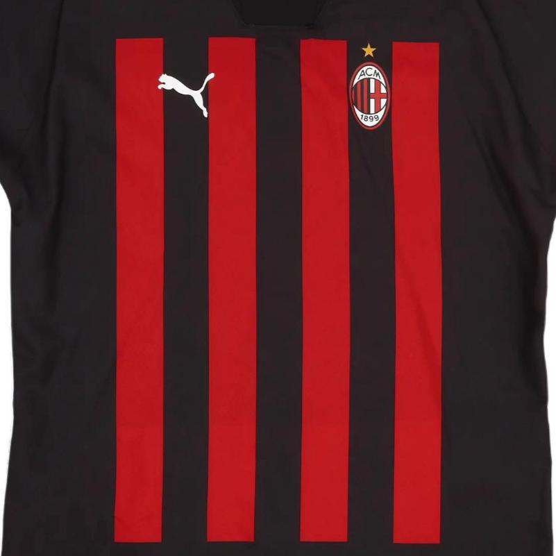 Puma Футболка Ac Milan Ultraweave, удобная, спортивная, повседневная, универсальная, с коротким рукавом, мужская, черная 765822-01