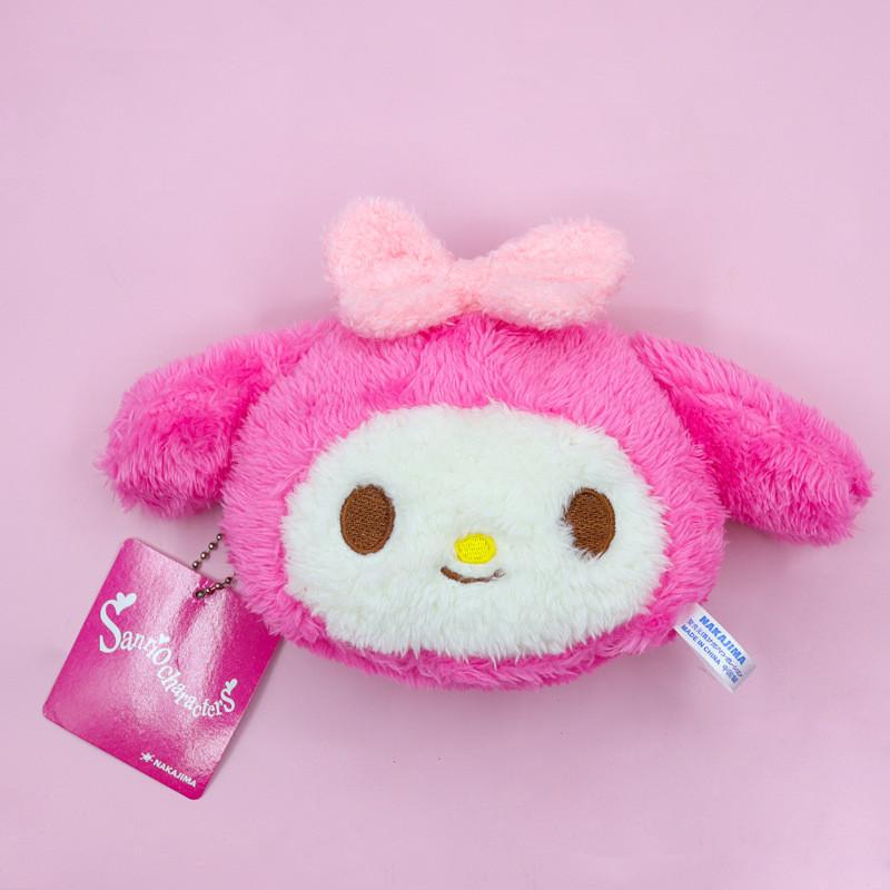 Плюшевая копилка-кошелек Pompompurin с мягким коротким ворсом для девочек и коллекционеров