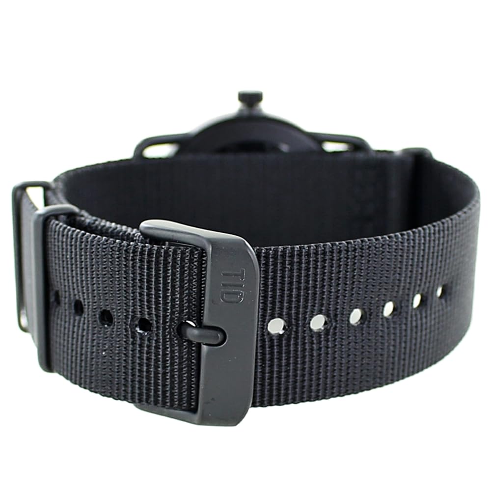 Часы с черным ремешком NATO Portable с футляром для часов TID Watch [Tid Watches] Женские 10310121-dcase [Товар]