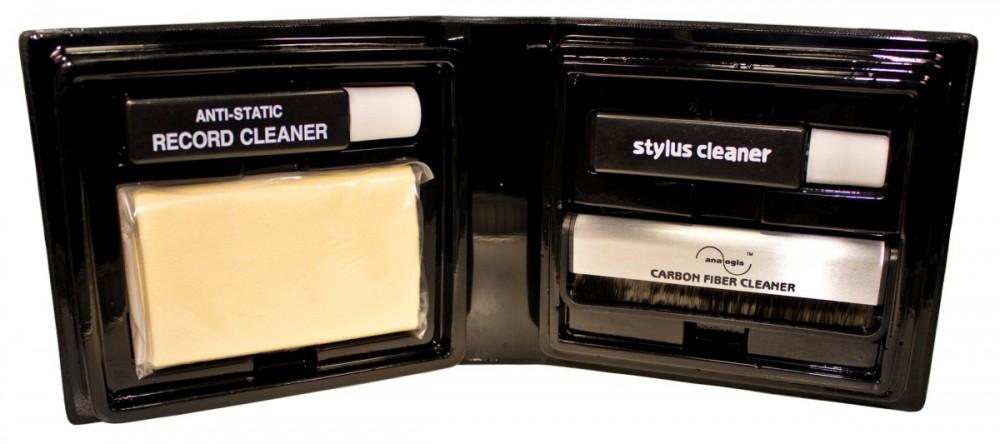 Analogis Care Kit for Cleaning Vinyl Records and Turntable Needles