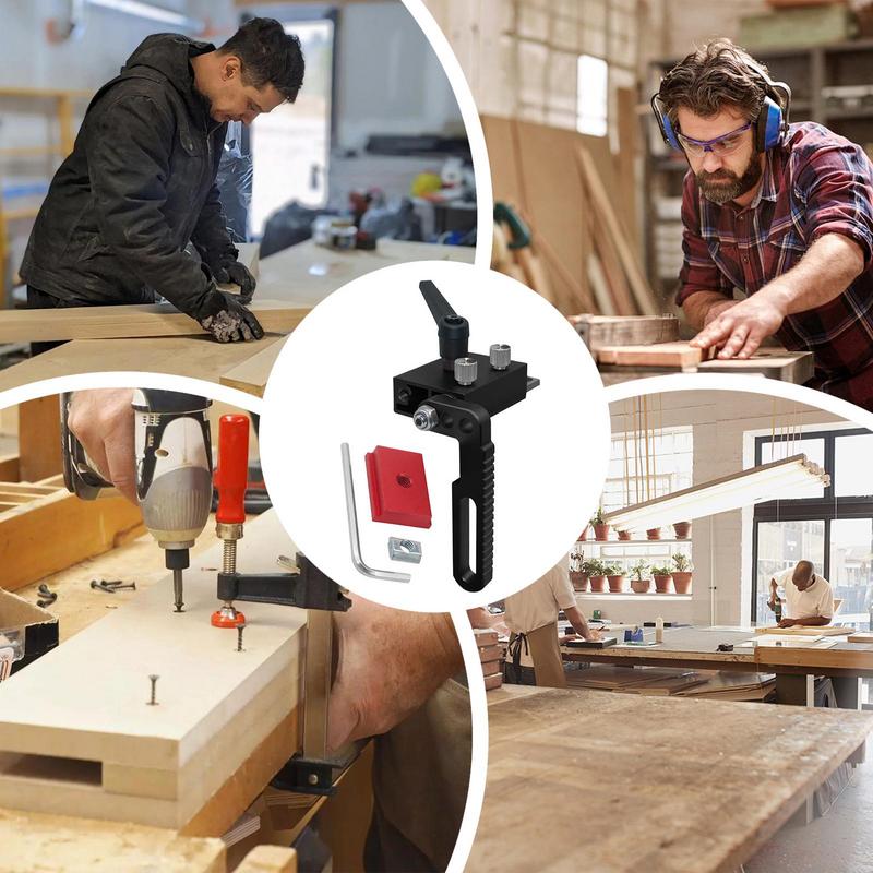 Упор для торцовочной пилы из легированной стали, Т-образный паз, регулируемая направляющая, откидной упор, устройство для точного ограничения длины, деревообрабатывающий инструмент