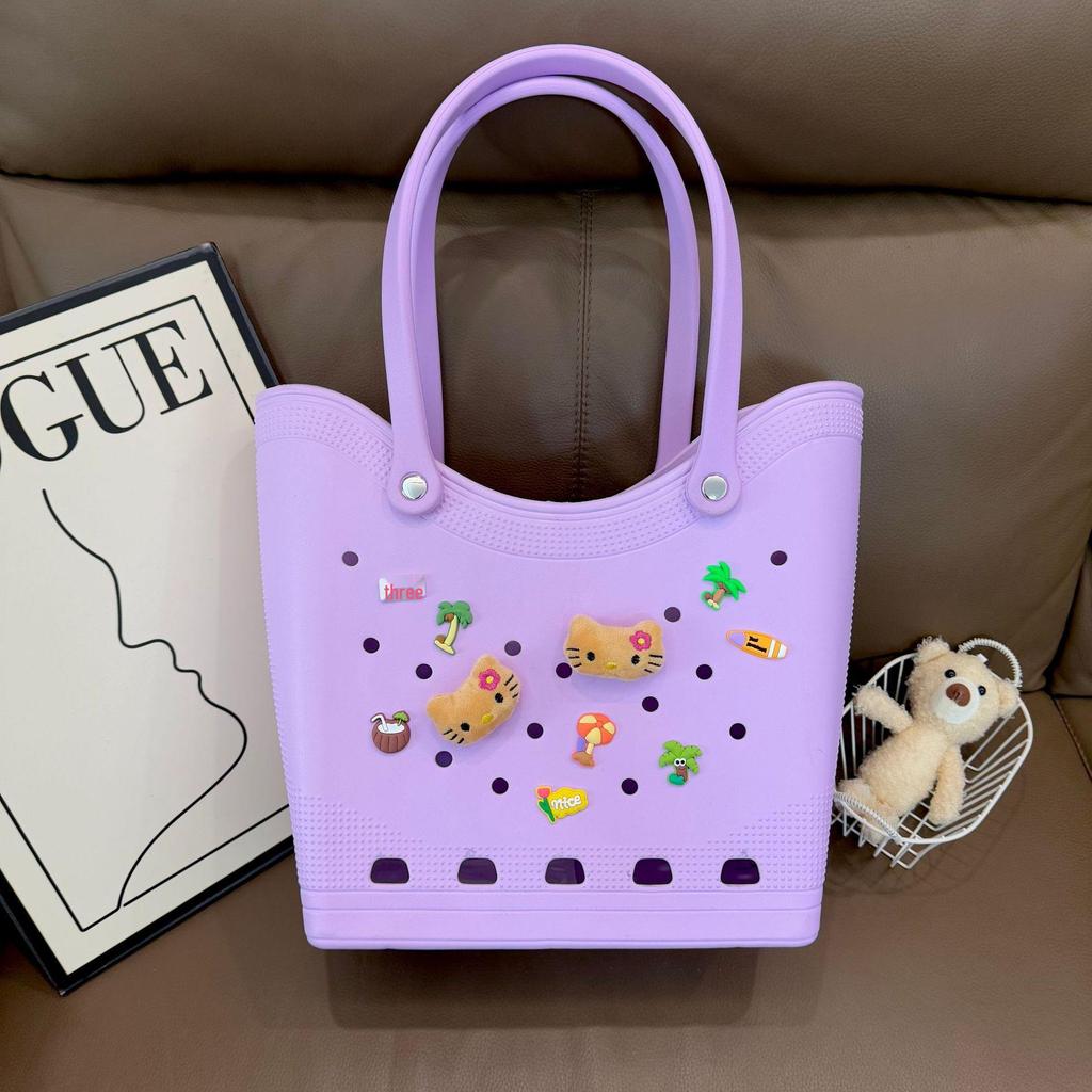 Водонепроницаемая пляжная сумка EVA - большая вместительная сумка через плечо для путешествий и хранения вещей