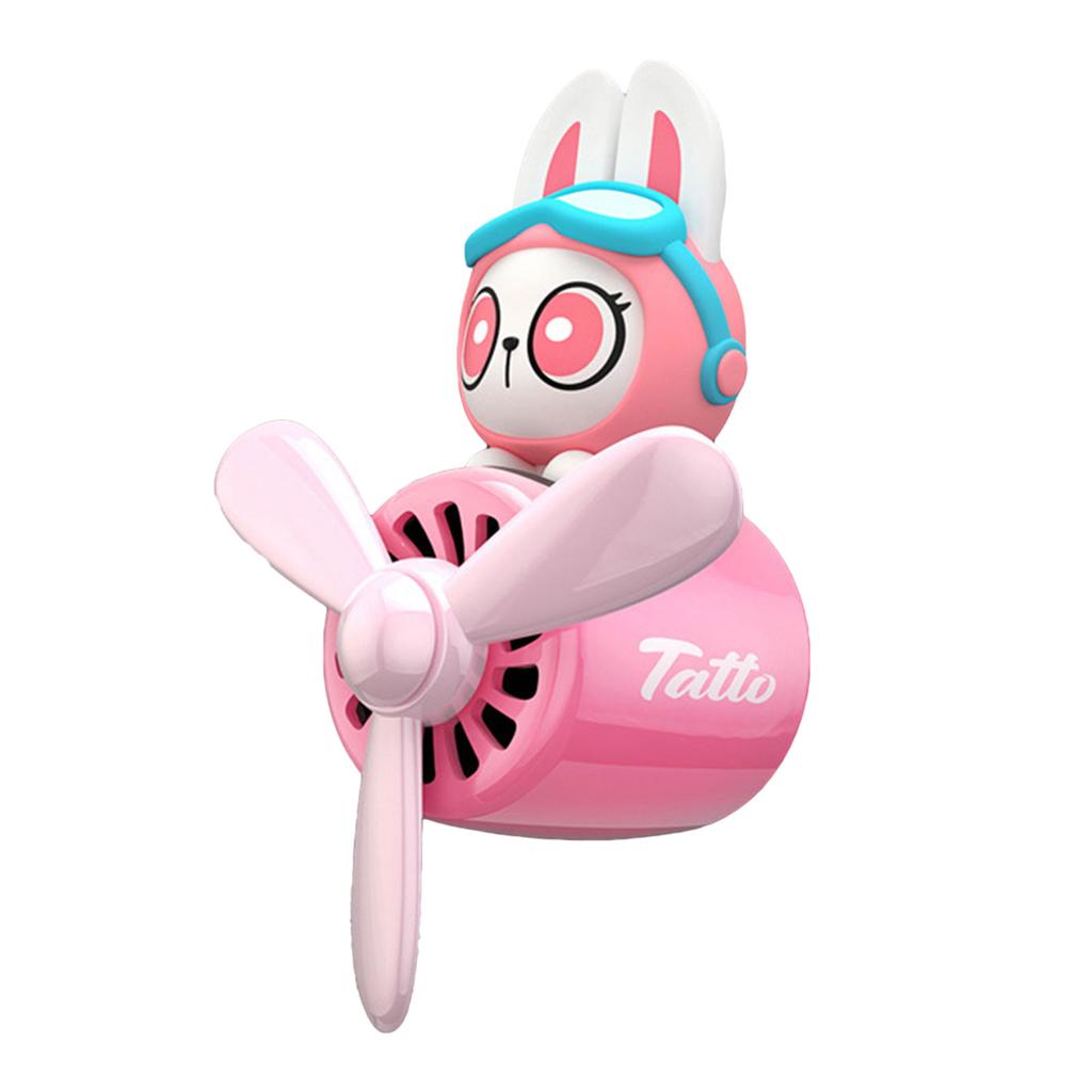 Car Air Freshener Cute Bear Pilot Car Diffuser Car Vent Clip Air Freshener Car Fragrances Odor Eliminator Car Interior Decor