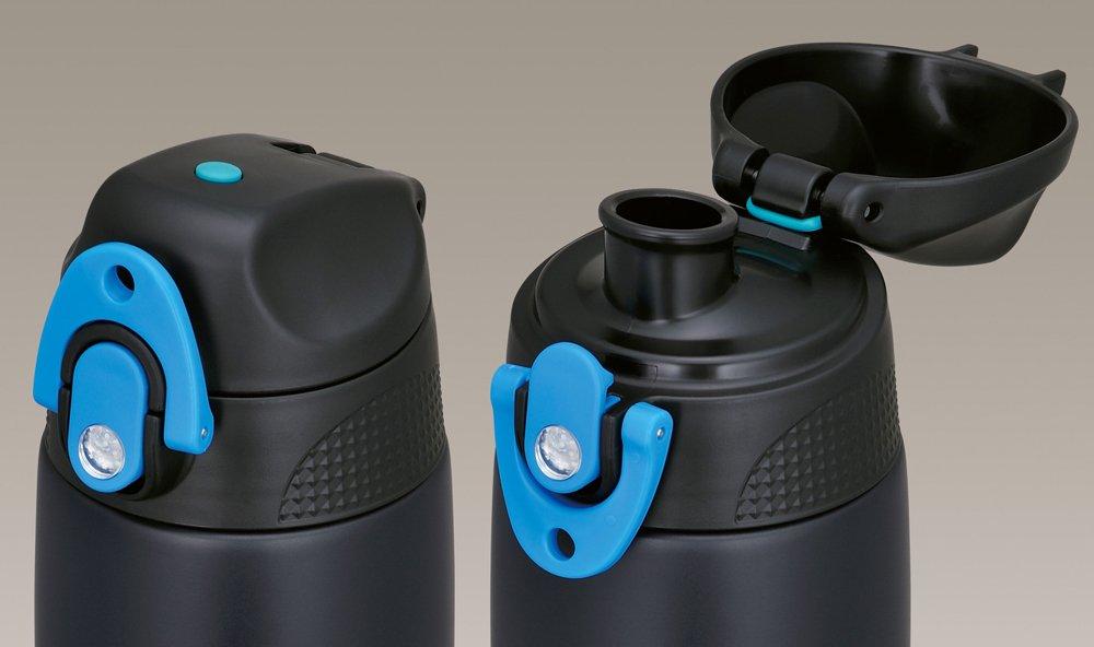 Thermos Vacuum Insulated Bottle Lightning Black 2-Way FFR-804WF I-BK 0.8L
