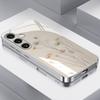 Роскошный Чехол для Телефона с Цветочным Узором, Посеребренный, для Samsung Galaxy S26 S25 S24 S23 Ultra Plus FE, Закаленное Стекло