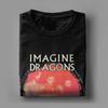 Imagine Dragons Тур 2025 Мерч Унисекс Футболки 100% Хлопок Футболка с Принтом Топы Футболка