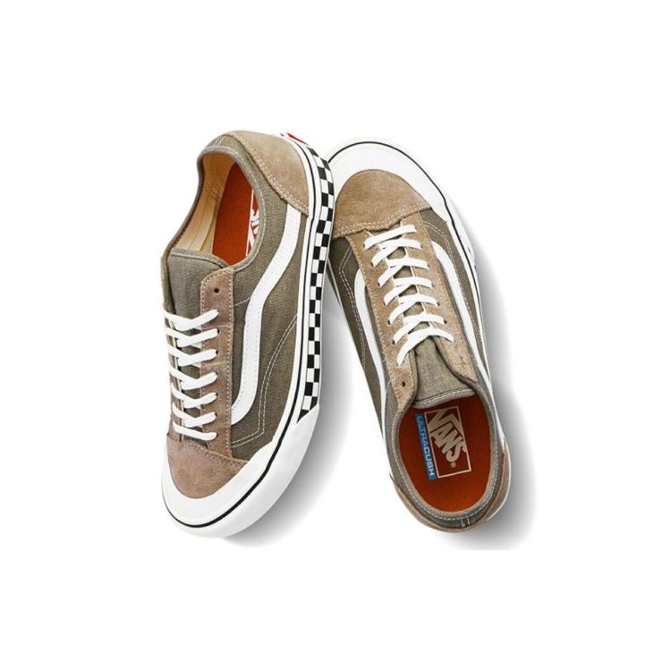 Vans Style 36 Decon Sf Низкие Кеды для Скейтбординга Унисекс Кроссовки Светло-Коричневые VN0A3MVLXM0