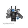16PCS Toilet Skibidi Building Blocks Tv Monitor Cameradiy Minifigures Toys